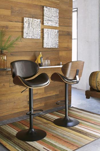 Bellatier Adjustable Height Bar Stool