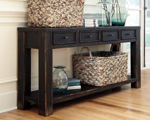 Gavelston Sofa/Console Table