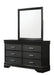 AMALIA BEDROOM MIRROR BLACK image