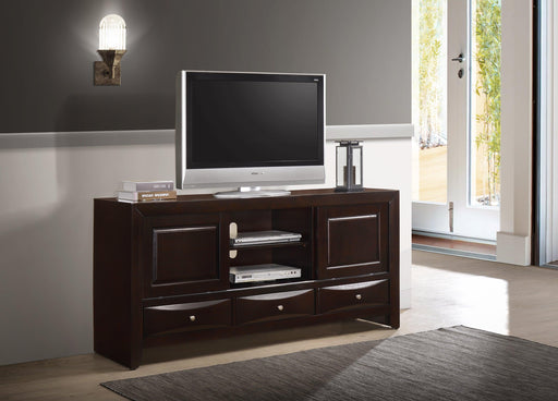 EMILY TV STAND DARK CHERRY image