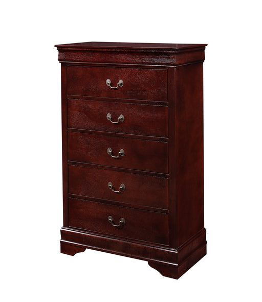 LOUIS PHILIP 5-D CHEST CHERRY image