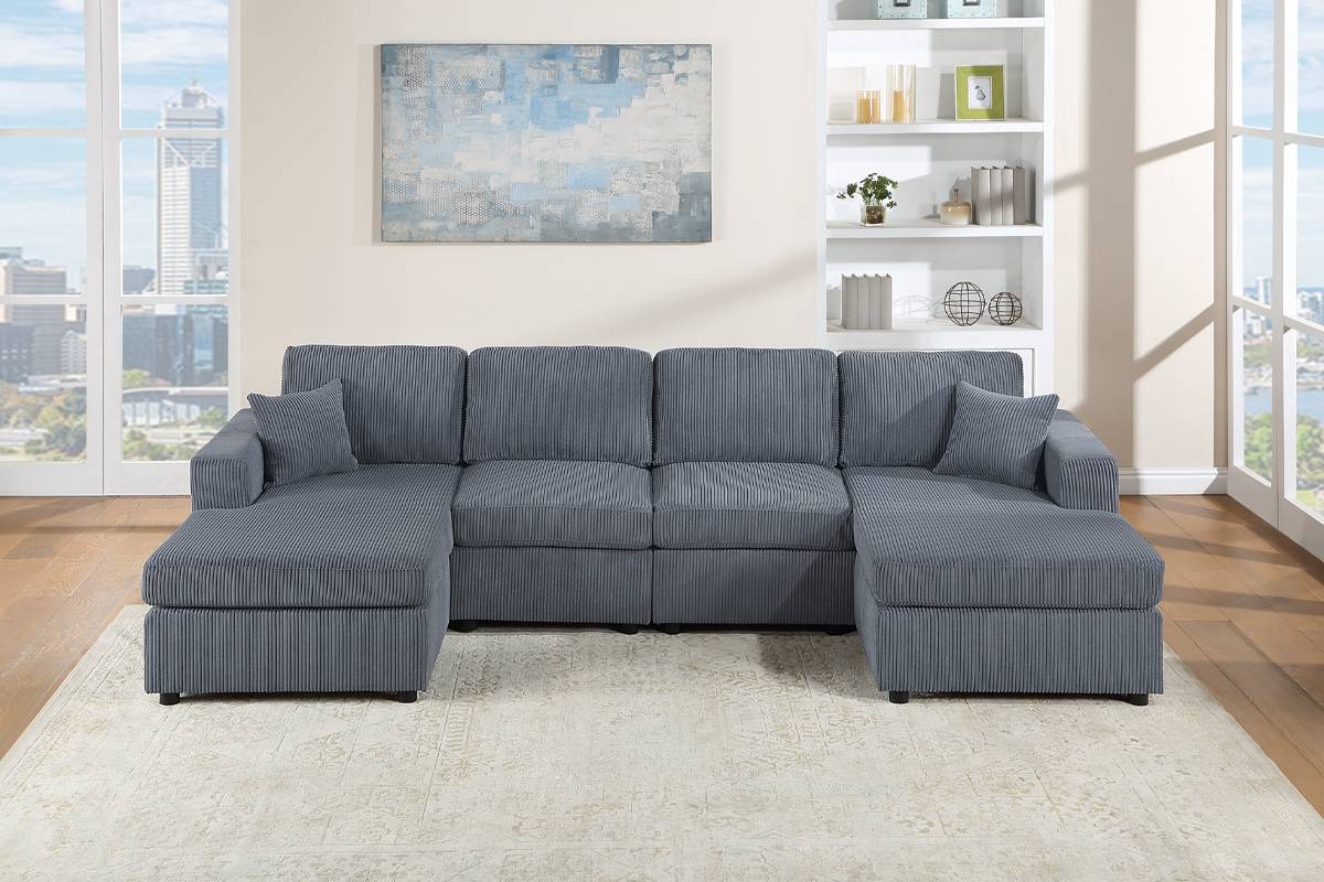 Sectional with two chaises for $599