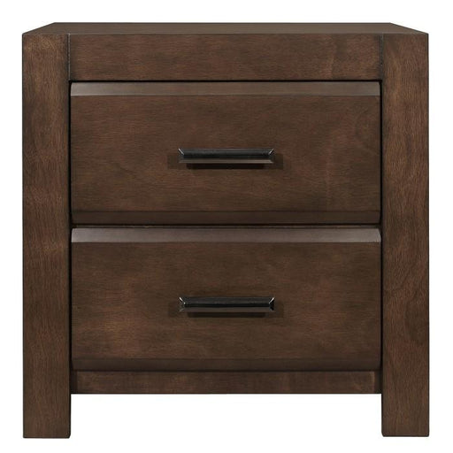 Erwan 2 Drawer Nightstand in Dark Walnut 1961-4 image