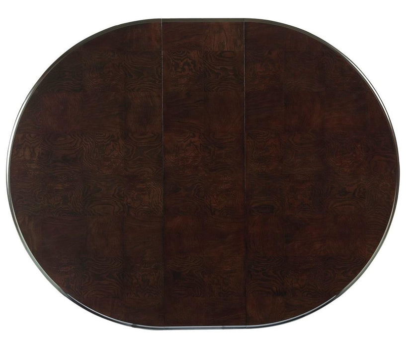 Savion Round/Oval Dining Table in Espresso 5494-76