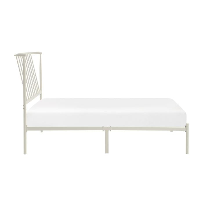 1630WHT-1-Youth Twin Platform Bed