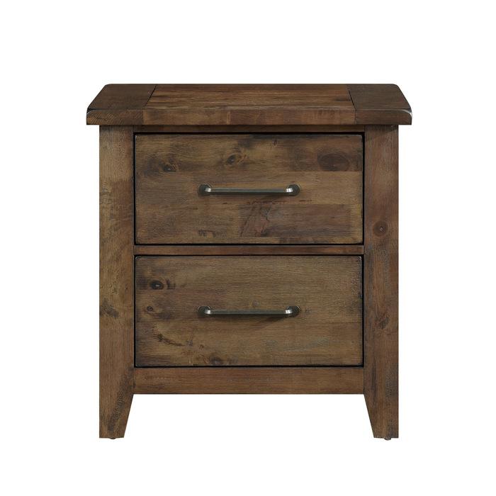 Jerrick Nightstand in Burnished Brown 1957-4 image