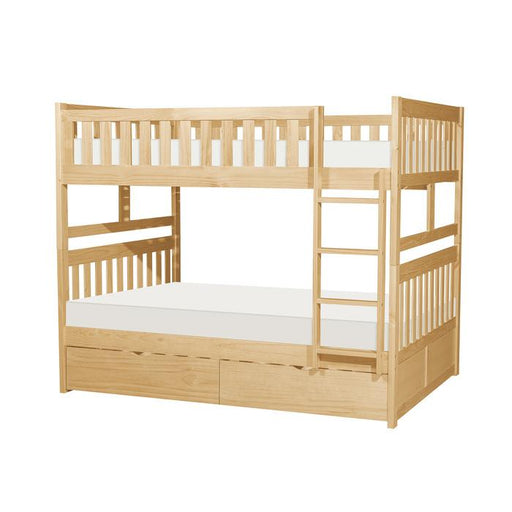 B2043FF-1T - (4) Full/Full Bunk Bed with Storage Boxes image