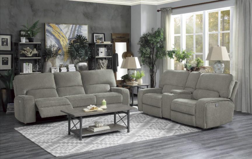 Borneo Double Reclining Loveseat in Mocha