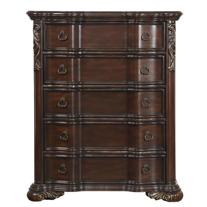 Royal Highlands 5 Drawer Chest in Rich Cherry 1603-9 image