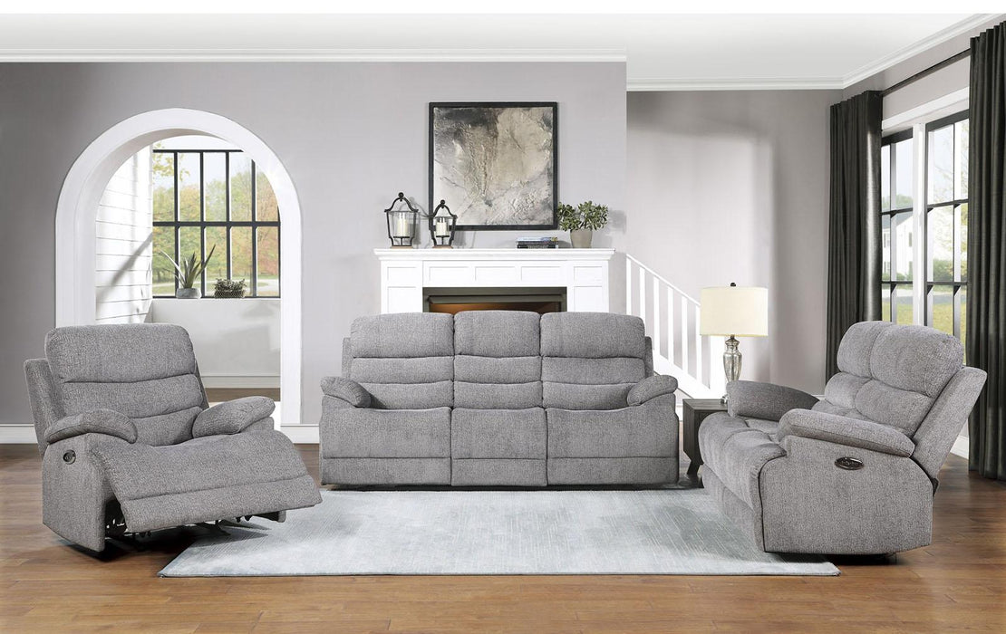 Sherbrook Double Reclining Sofa in Gray