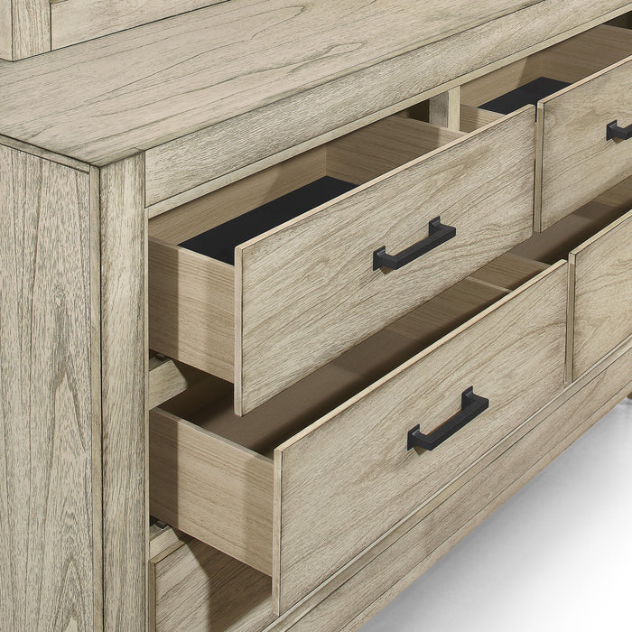 ASHLAND DRESSER-RUSTIC WHITE