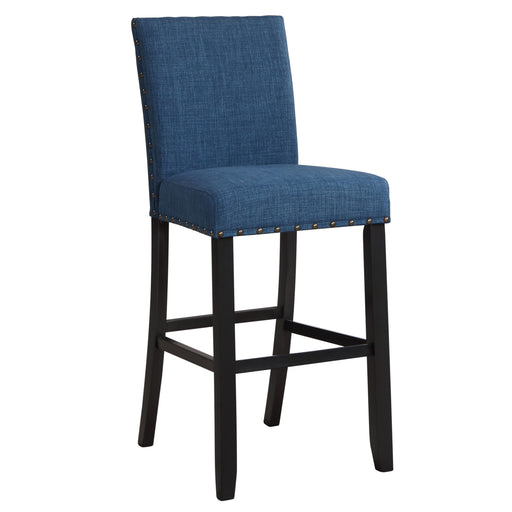 CRISPIN MARINE BLUE  BAR CHAIR- (2 /Ctn) image