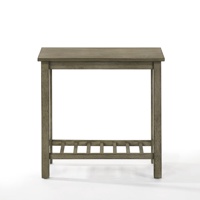 EDEN CHAIRSIDE TABLE-GRAY