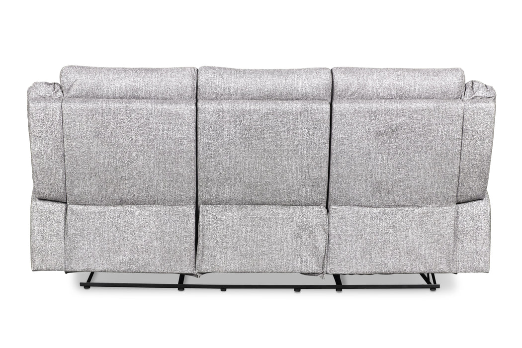 GRANADA DUAL RECLINER SOFA-GRAY