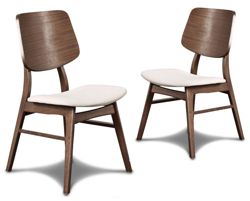 OSCAR WOOD BACK CHAIR - WALNUT, 2 PC PER CARTON image