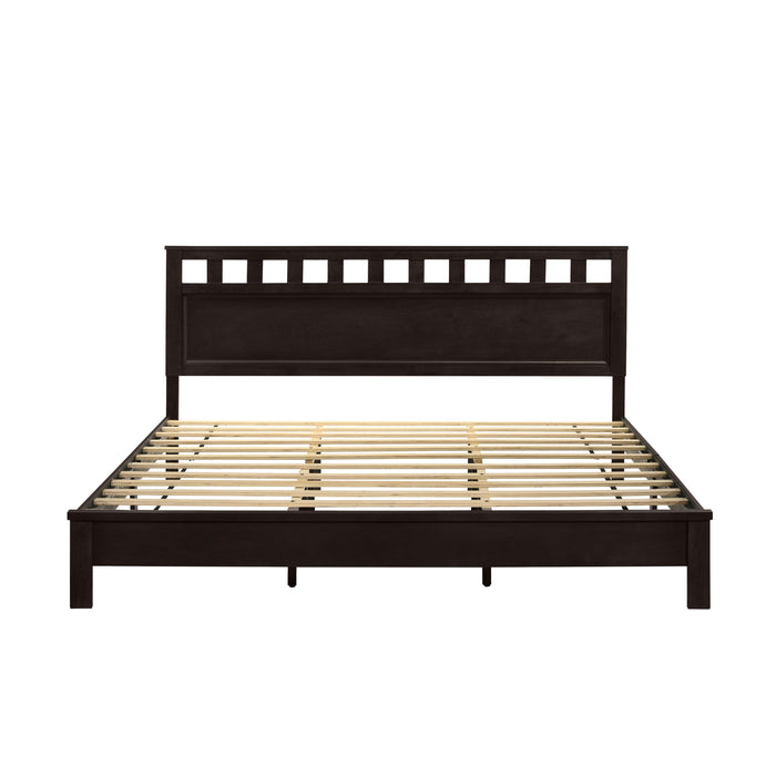 PISCES 5/0 Q PANEL BED-HB/FB/RAILS-MERLOT