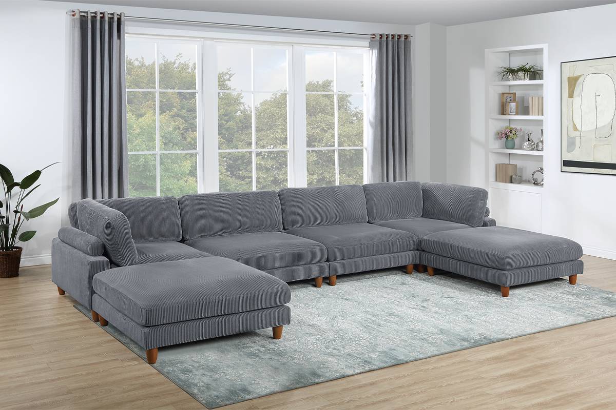 6pc Modular Sectional