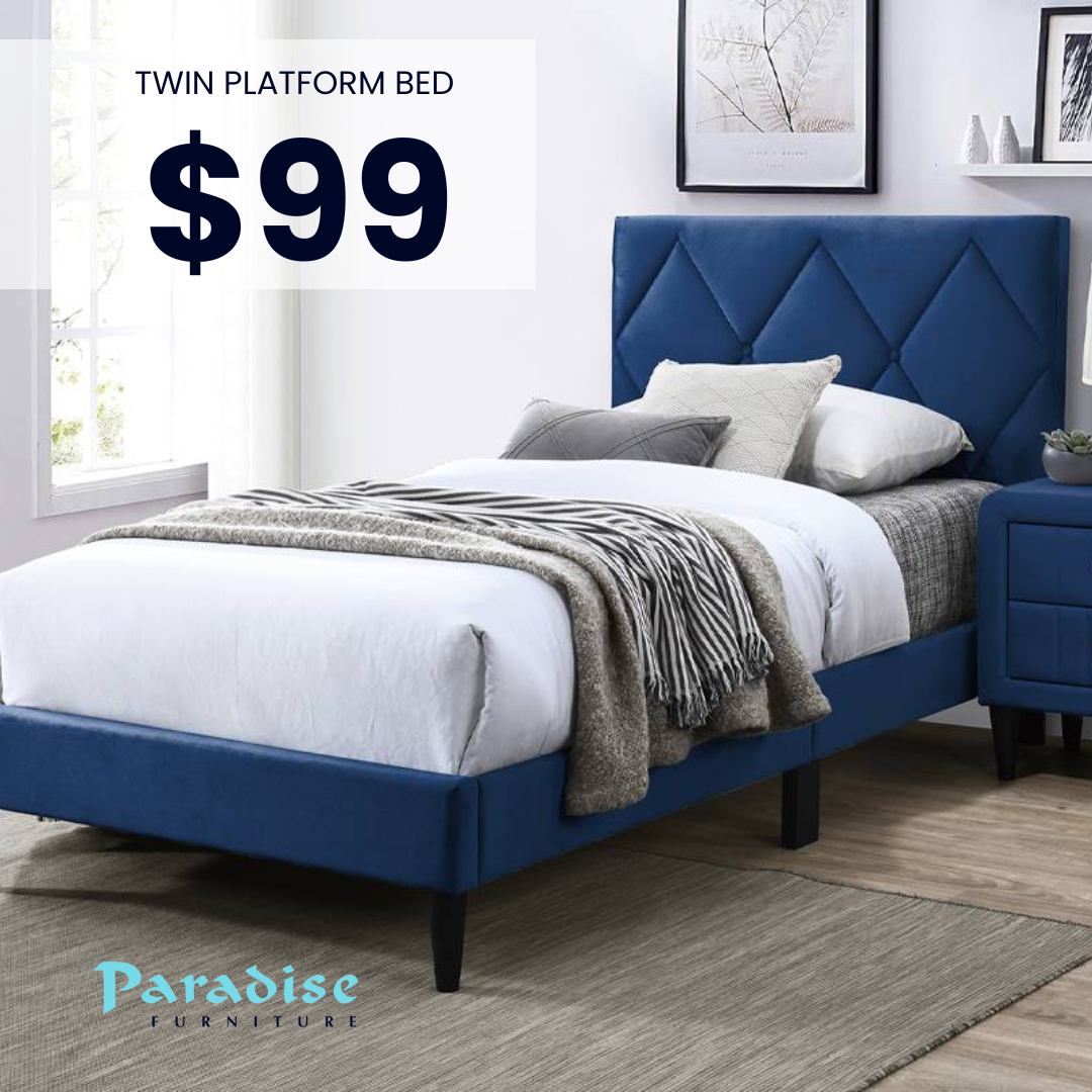 Twin Bed $99 | Paradise Furniture