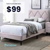 Twin Bed $99 | Paradise Furniture