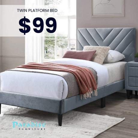 Twin Bed $99 | Paradise Furniture