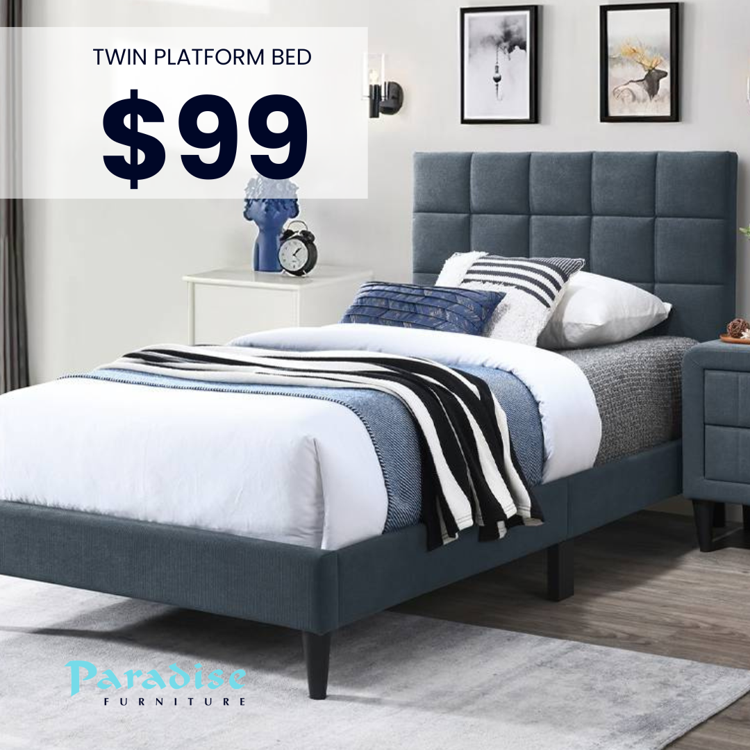 Twin Bed $99 | Paradise Furniture