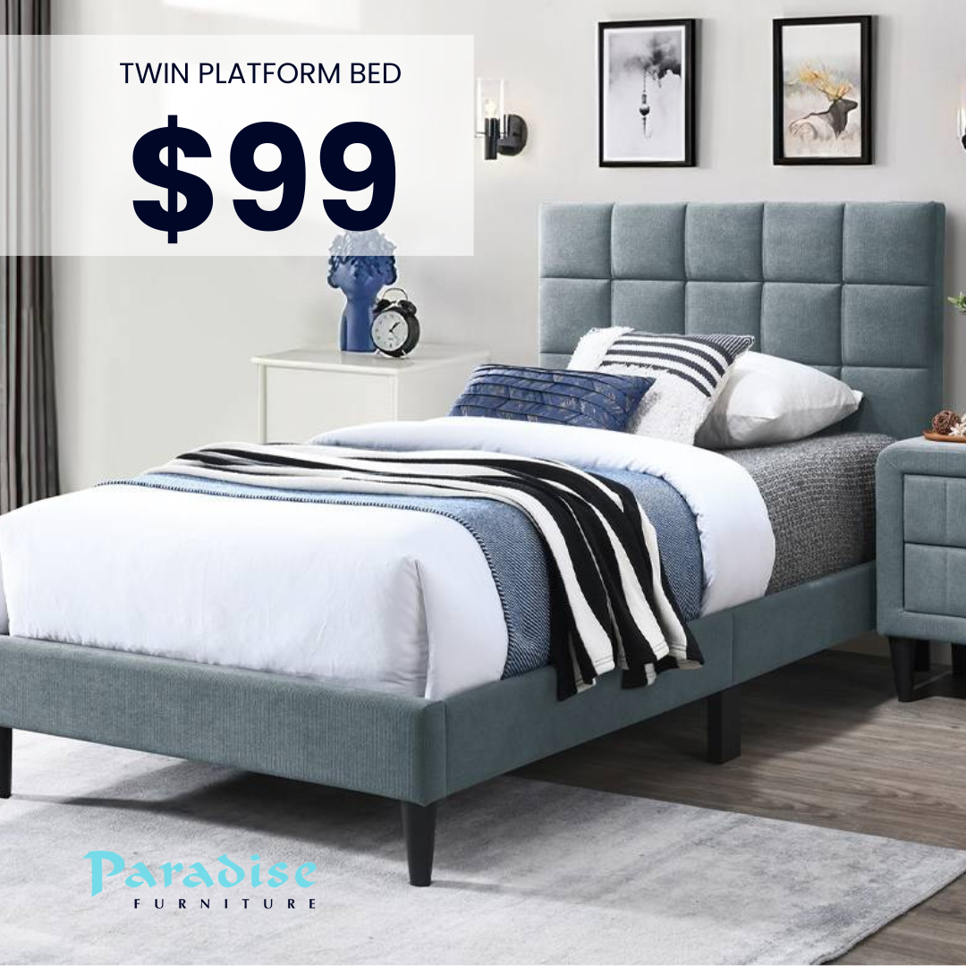 Twin Bed $99 | Paradise Furniture