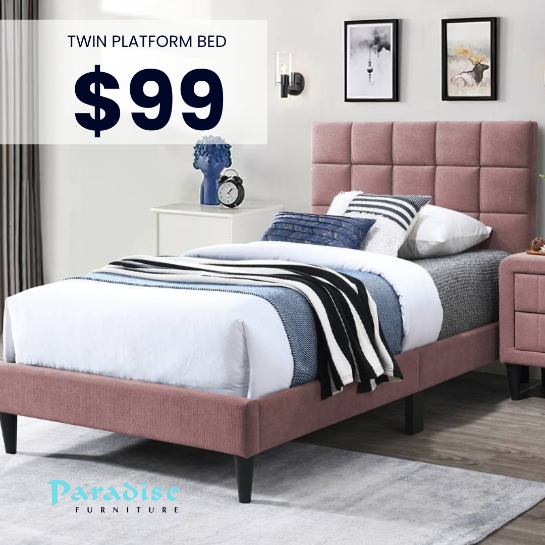 Twin Bed $99 | Paradise Furniture