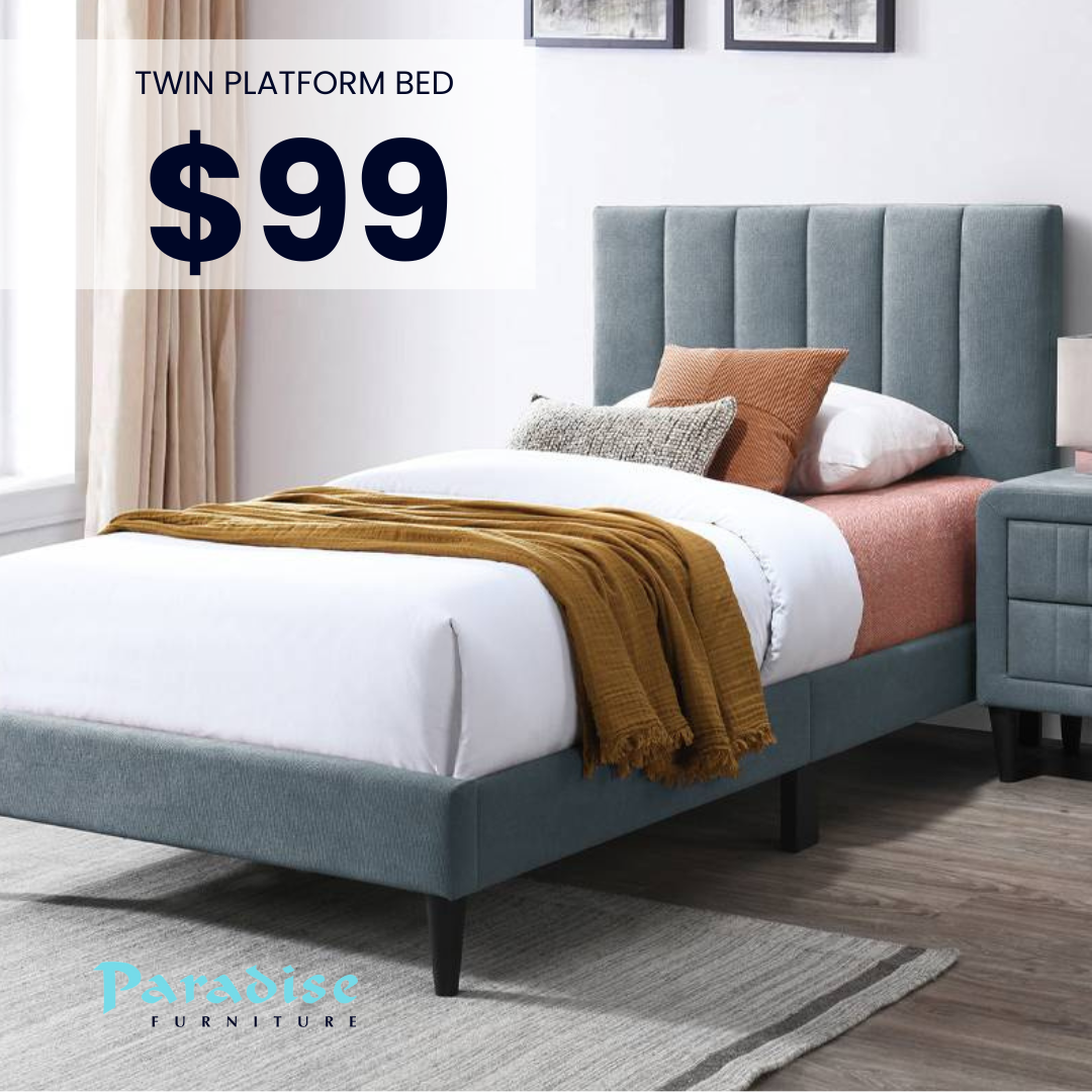 Twin Bed $99 | Paradise Furniture