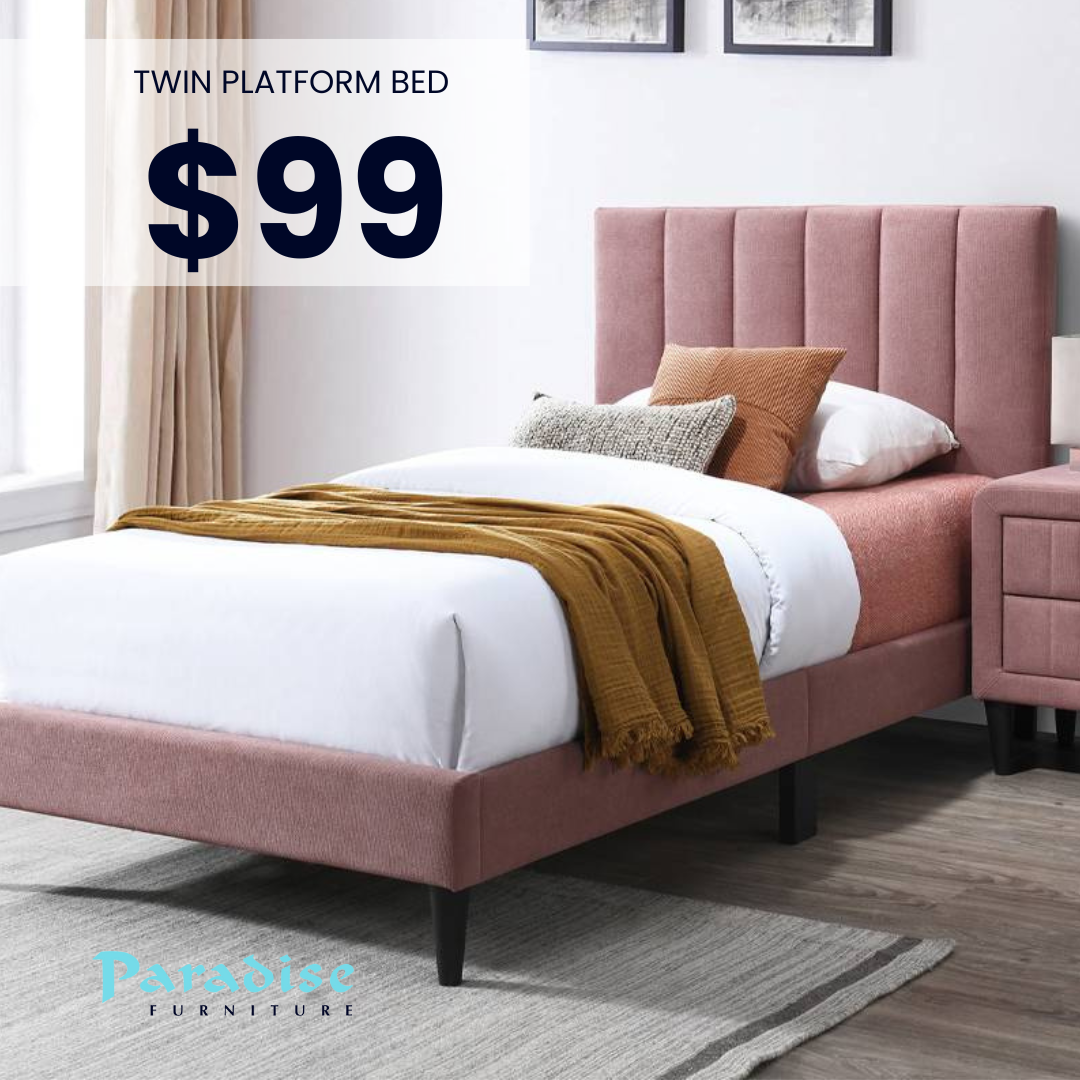 Twin Bed $99 | Paradise Furniture