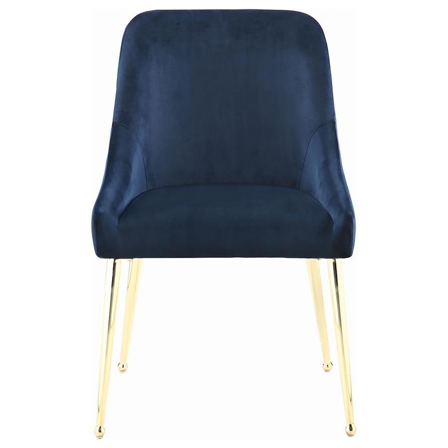 Mayette - Side Chairs (Set of 2) - Dark Ink Blue