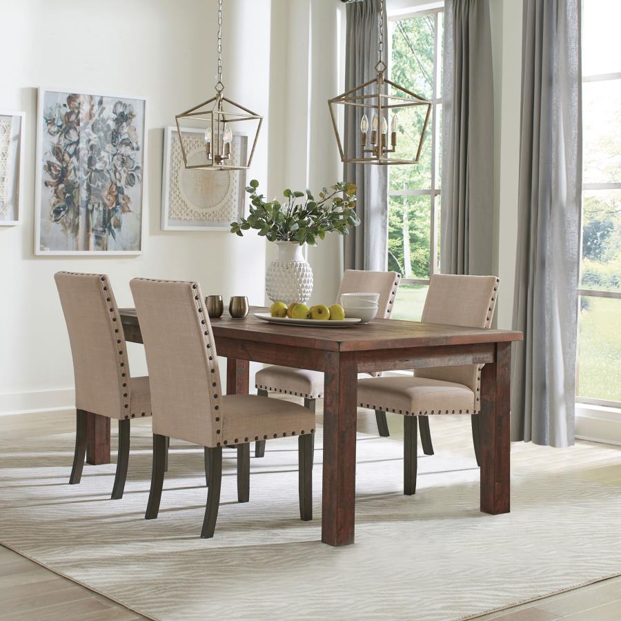 Coleman - Dining Set - Rustic Golden Brown