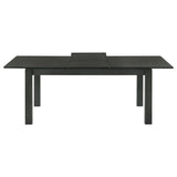 Jakob - Mesa de comedor rectangular - Negro