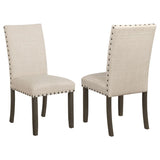 Ralland - Upholstered Side Chairs (Set of 2) - Beige And Rustic Brown