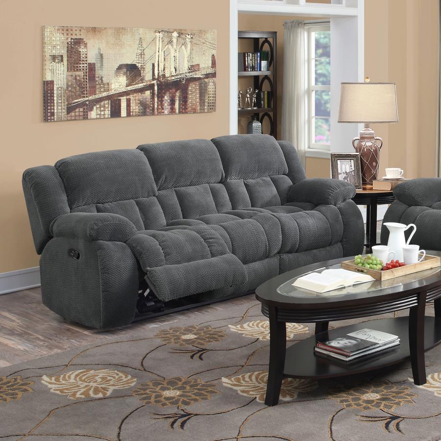 Weissman - Pillow Top Arm Motion Sofa - Charcoal