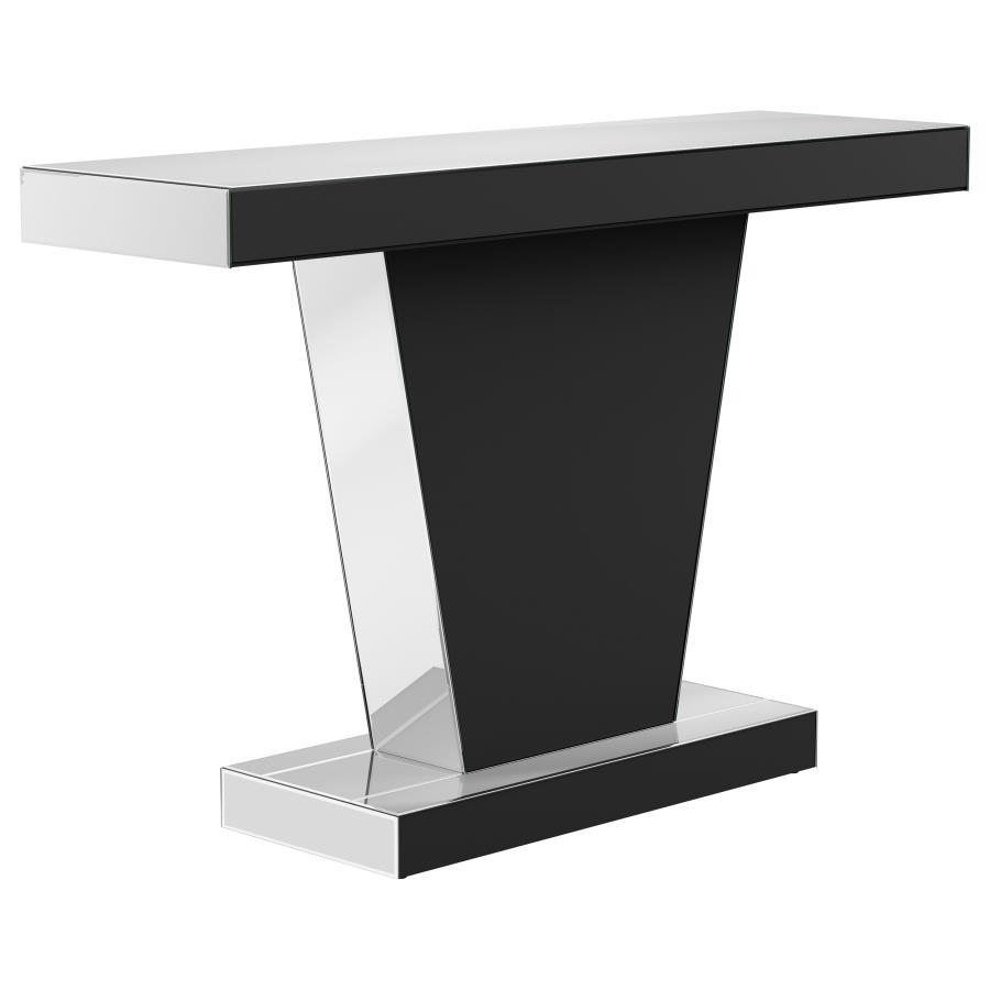 Crocus - Mesa consola rectangular - Plata