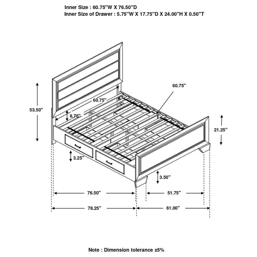 Kauffman - Storage Bed