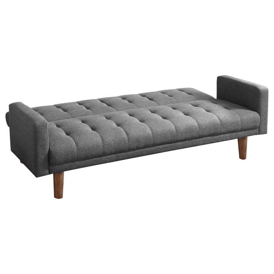 Sommer - Tufted Sofa Bed - Gray