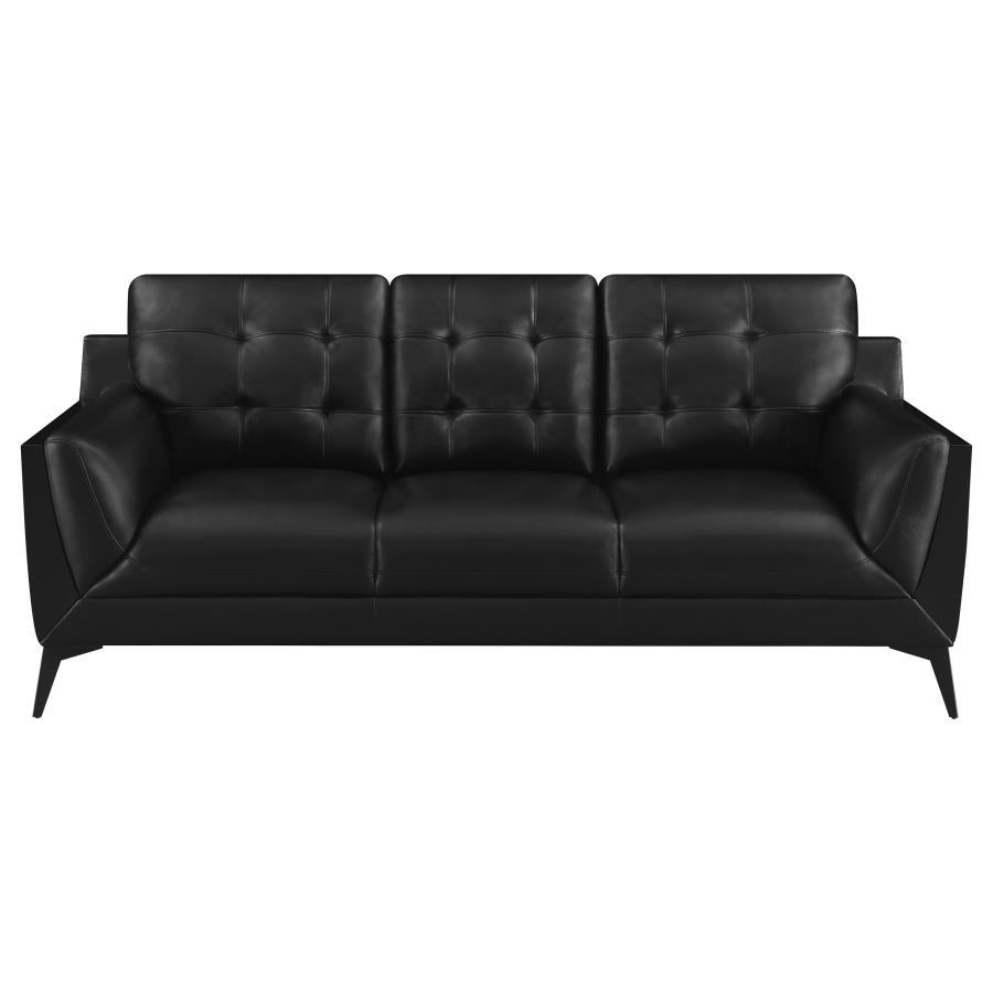 Moira - Upholstered Tufted Living Room Set With Track Arms