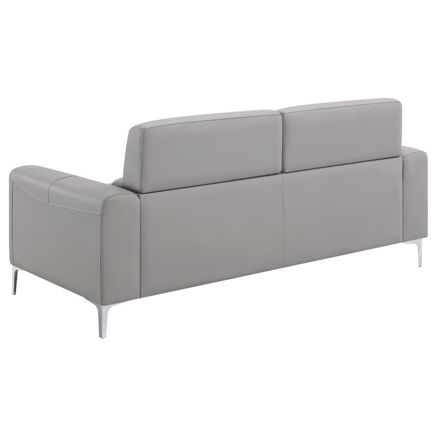 Glenmark - Track Arm Upholstered Sofa - Taupe