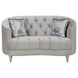 Avonlea - Loveseat tapizado con brazo inclinado