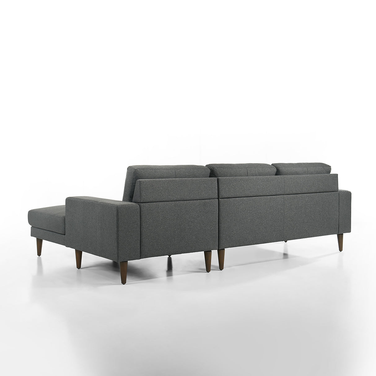 Vale - 2 Piece Chaise Sectional - Gray