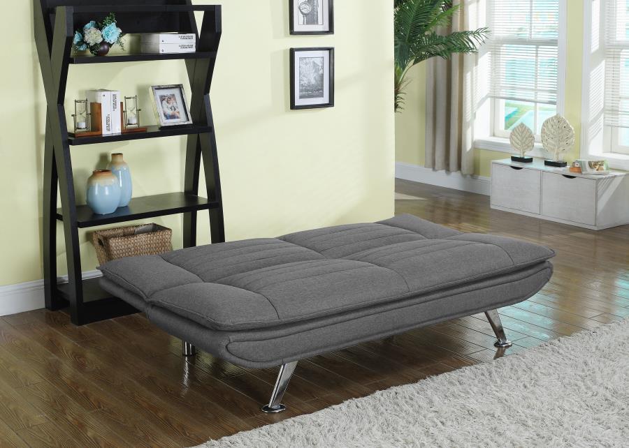 Julian - Upholstered Sofa Bed With Pillow-Top Seating - Gray