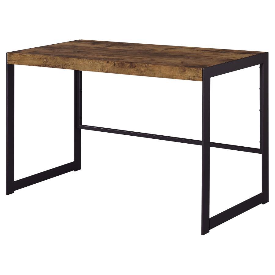 Estrella - Writing Desk - Antique Nutmeg And Gunmetal