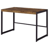 Estrella - Writing Desk - Antique Nutmeg And Gunmetal