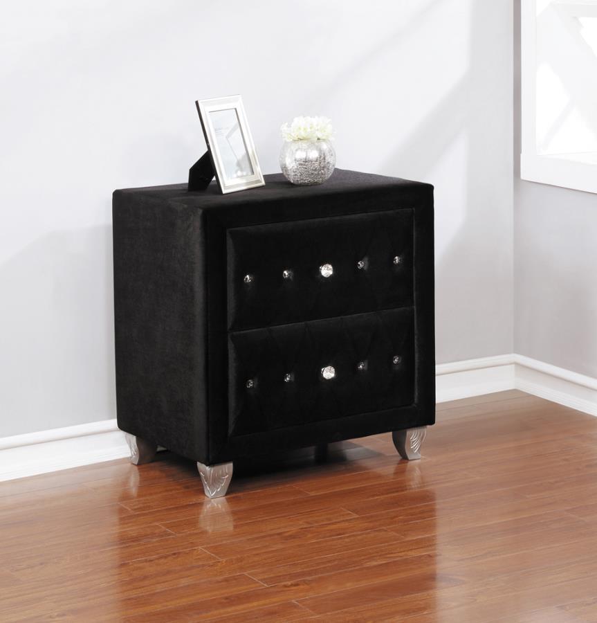 Deanna - 2-drawer Rectangular Nightstand