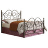 London - Metal Scroll Bed