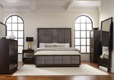 Durango - Upholstered Bed Peppercorn