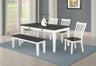 Kingman - Conjunto de comedor rectangular