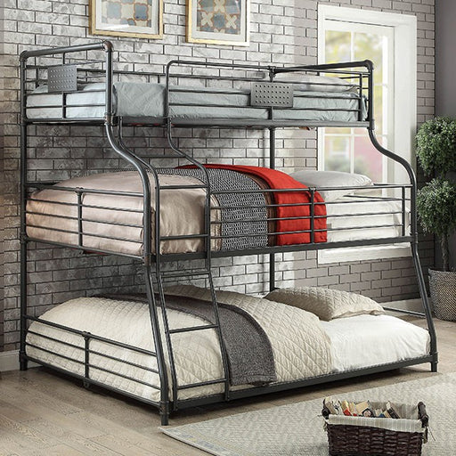 Olga III Sand Black Twin/Full/Queen Bunk Bed image