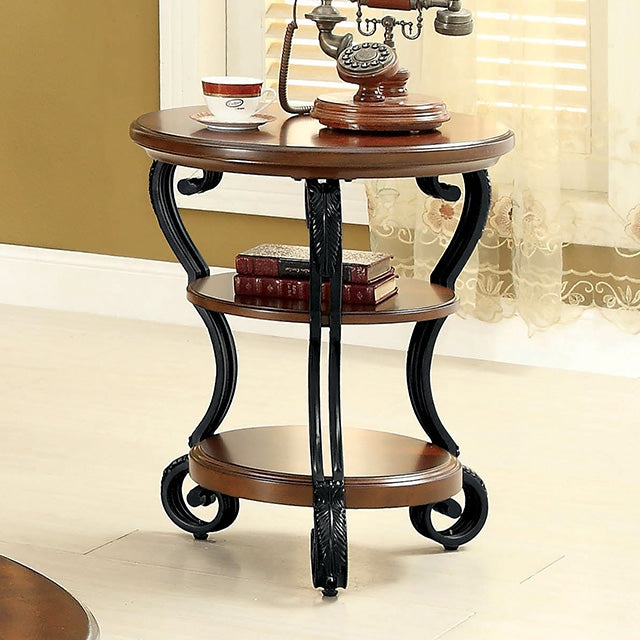 MAY Brown Cherry Side Table image